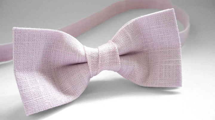 Blush Pink Bow Tie - The Perfect Match