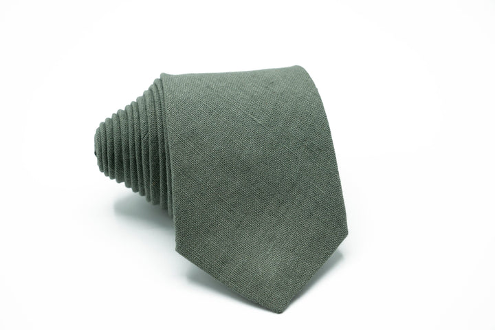 Eucalyptus Bow Tie & Suspender Set - Dark Green Groomsman Bowtie - Perfect for Wedding, For Men and Boys