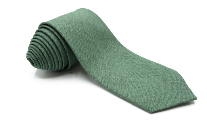 Formal Dark Sage Green Necktie