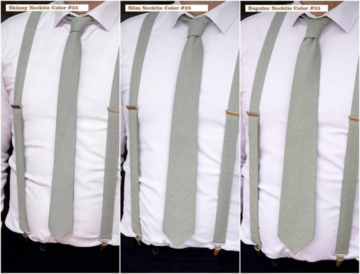 Ice Blue Pre-Tied Men's Bow Ties for Weddings - Effortless Elegance