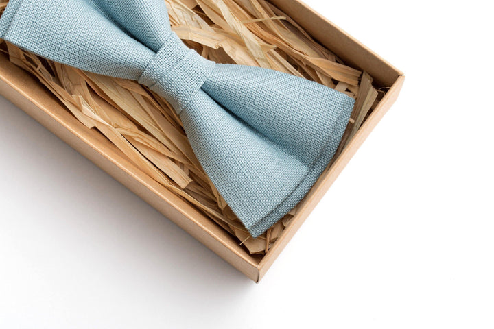Sea Blue Bow Tie - Elevate Your Style with Timeless Sophistication