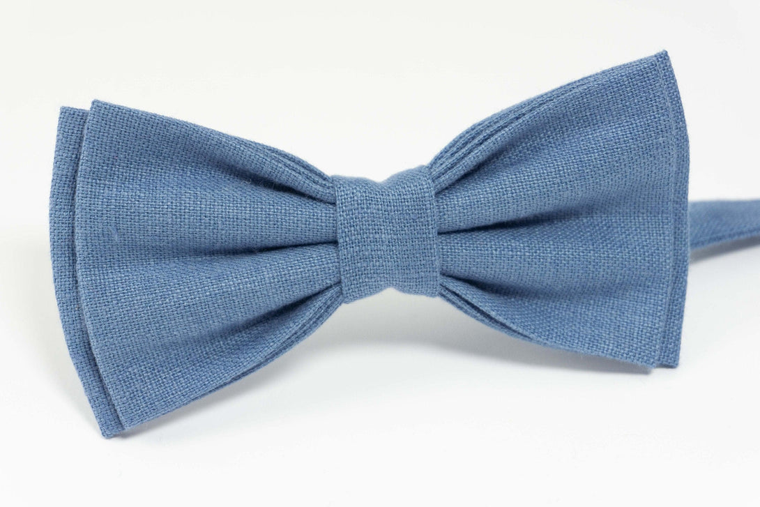 Blue color mens bow ties | Blue color bow ties for weddings