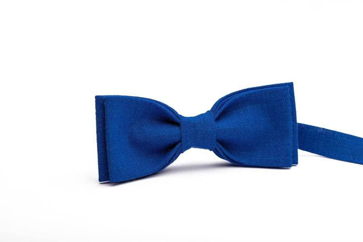 Blue pre tied bow ties for you wedding party
