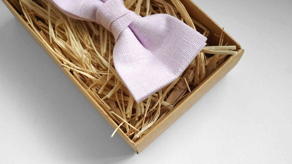 Blush Pink Bow Tie - The Perfect Match