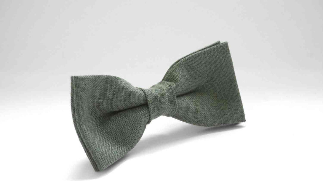 Groomsmen Accessories - Eucalyptus Bow Tie