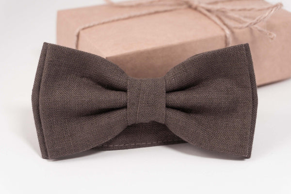 Brown color bow tie | brown ties for men
