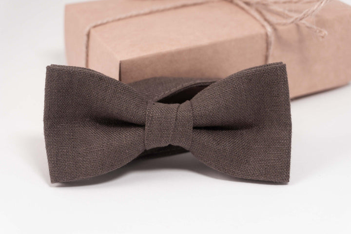Brown wedding bow tie | Brown wedding bow tie