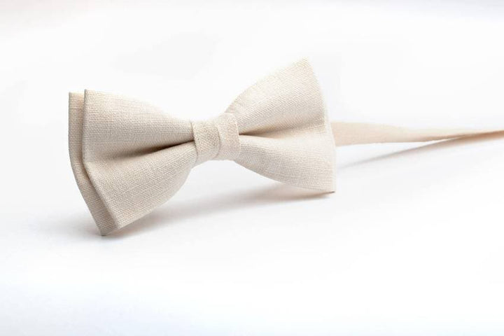 Elevate Your Groomsmen Style with Champagne Bow Ties - Thoughtful Gifts and More!