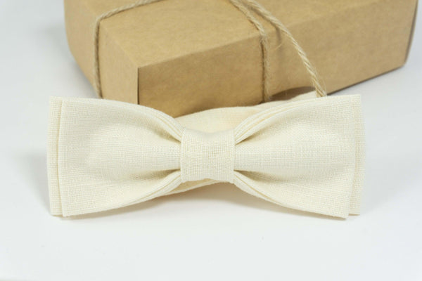 Champagne color bow ties | Champagne bow ties for men
