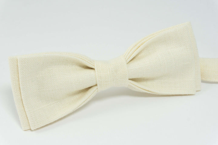 Champagne color bow ties | Champagne bow ties for men