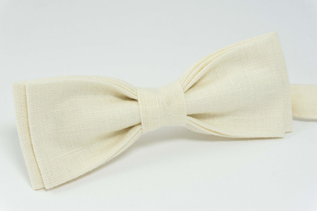 Champagne color bow ties | Champagne bow ties for men
