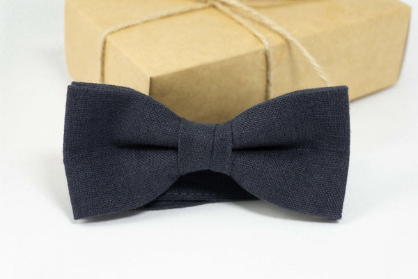 Charcoal groomsmen bow ties | Charcoal bow ties for men