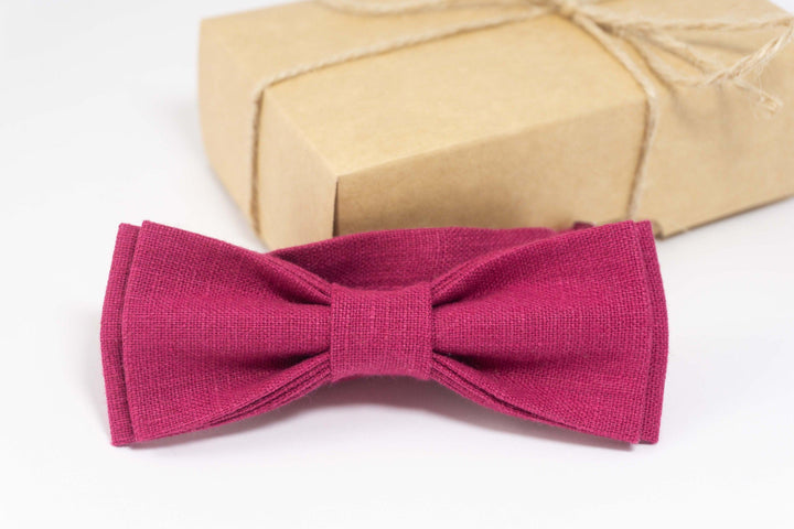 Cyclamen color bow ties | bow ties for men