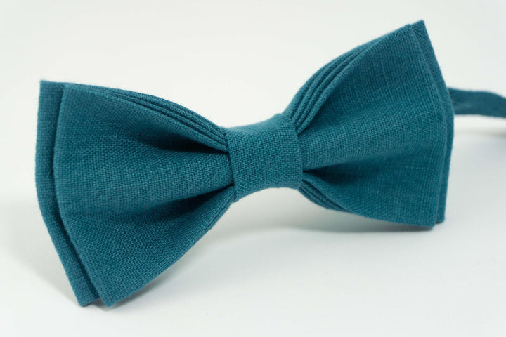 Dark Cyan bow tie | wedding bow ties