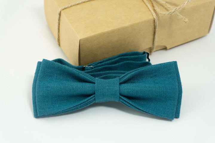 Oasis-Colored Wedding Bow Tie - A Refreshing Accessory for Men