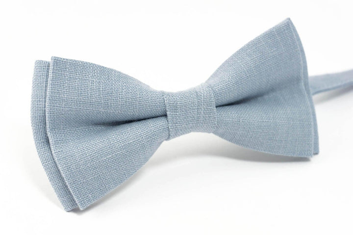Dusty Blue bow tie | Dusty blue Wedding bow tie