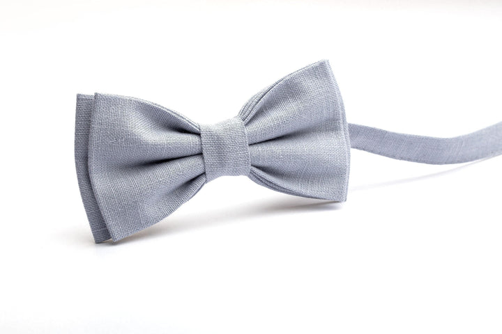 Timeless Dusty Blue Bow Ties for Men & Boys - Perfect Wedding and Formal Accessories