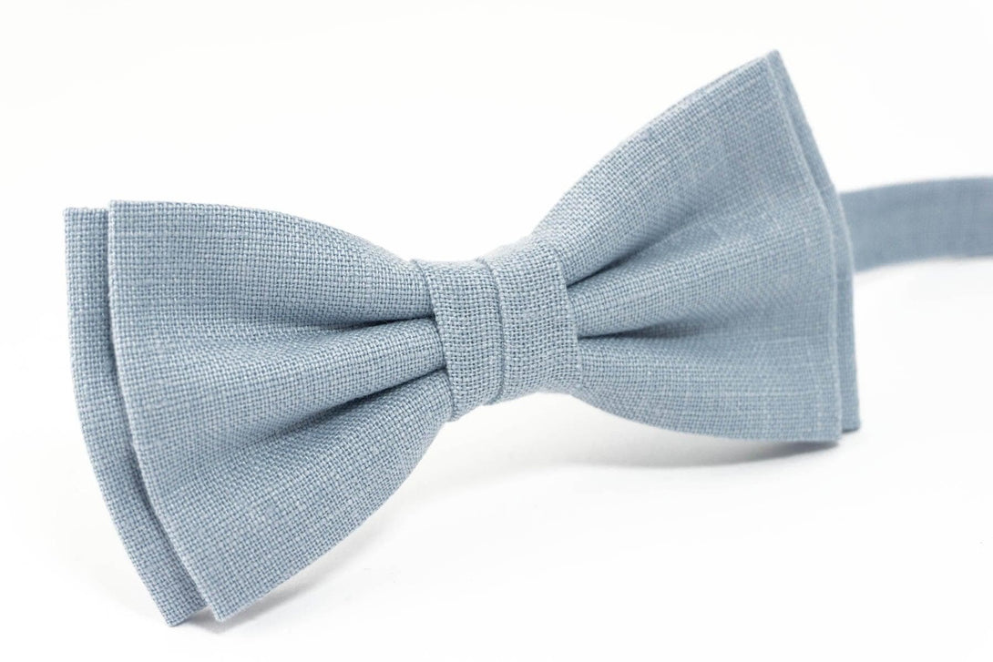 Dusty Blue color bow tie | dusty blue weddings