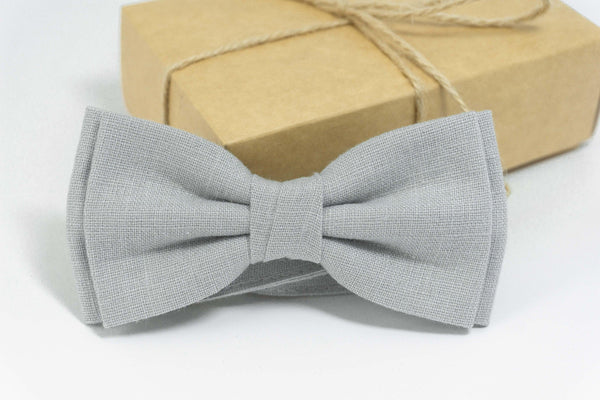 Dusty Gray bow tie | Dusty Gray toddler bow ties