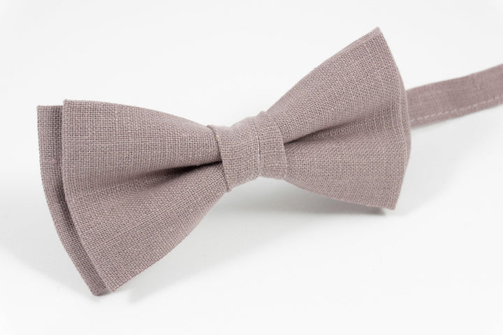 Dusty Mauve bow ties for men