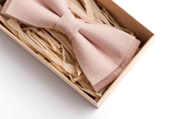 Dusty Pink Bow Tie | Sophisticated Men's Accessory