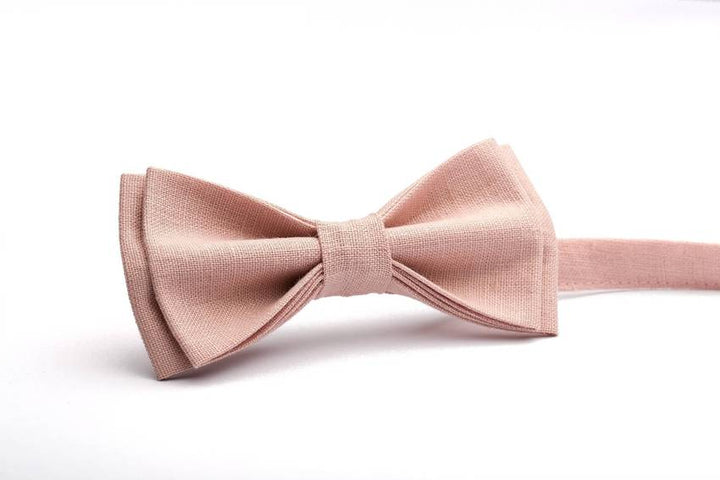 Dusty Pink Bow Tie - A Timeless Accessory for Men, Toddlers, and Boys