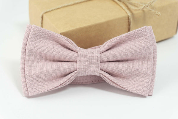 Dusty rose bow tie | Dusty rose mens bow ties