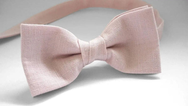 Stylish Groom Bow Tie in Dusty Rose - Versatile and Timeless Accessory