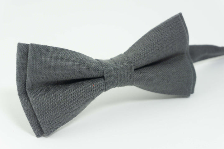 Gray color bow tie | gray wedding ties