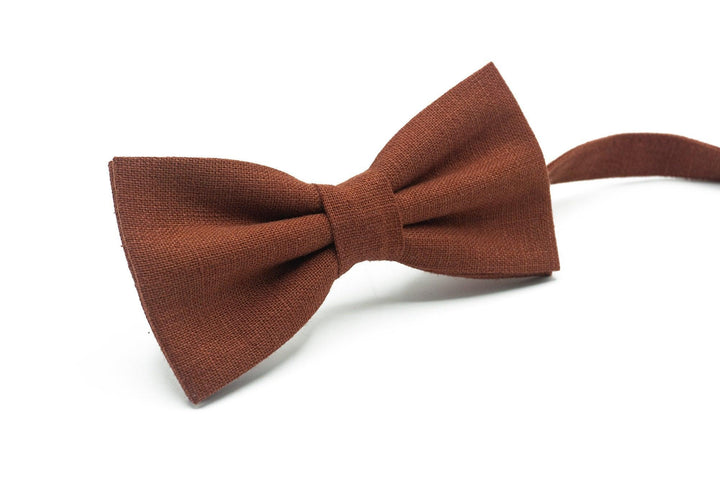 Rust Mens Gift Set - Tie, Bow Tie, and Handkerchief