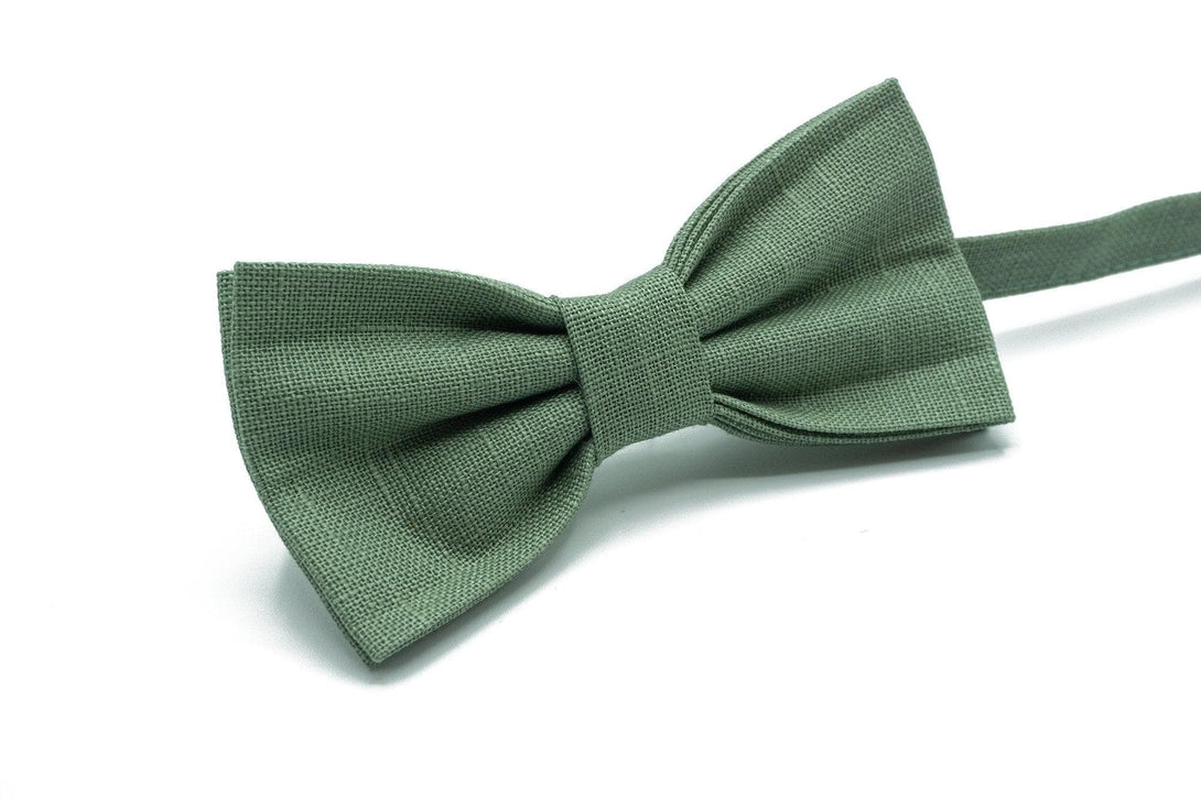 Sage Green Tie Set for Groomsmen and Weddings