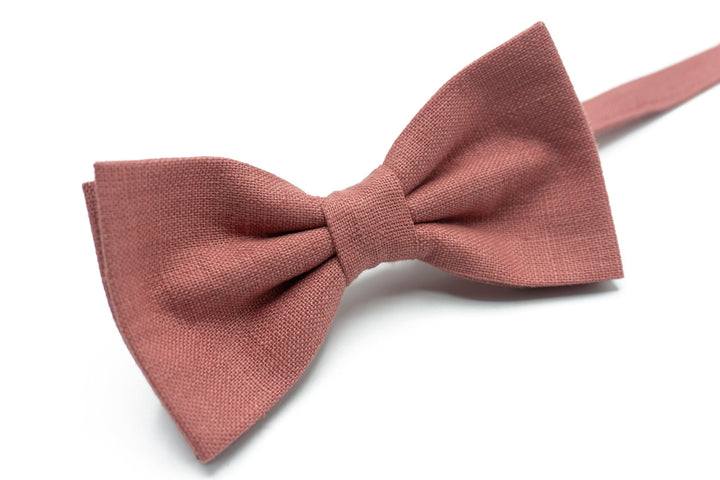Stylish Dusty Rose Bow Ties and Suspenders for Any Occasion, Mens Ring Bearer Groom best Man outfit , Kids Baby boy gift set