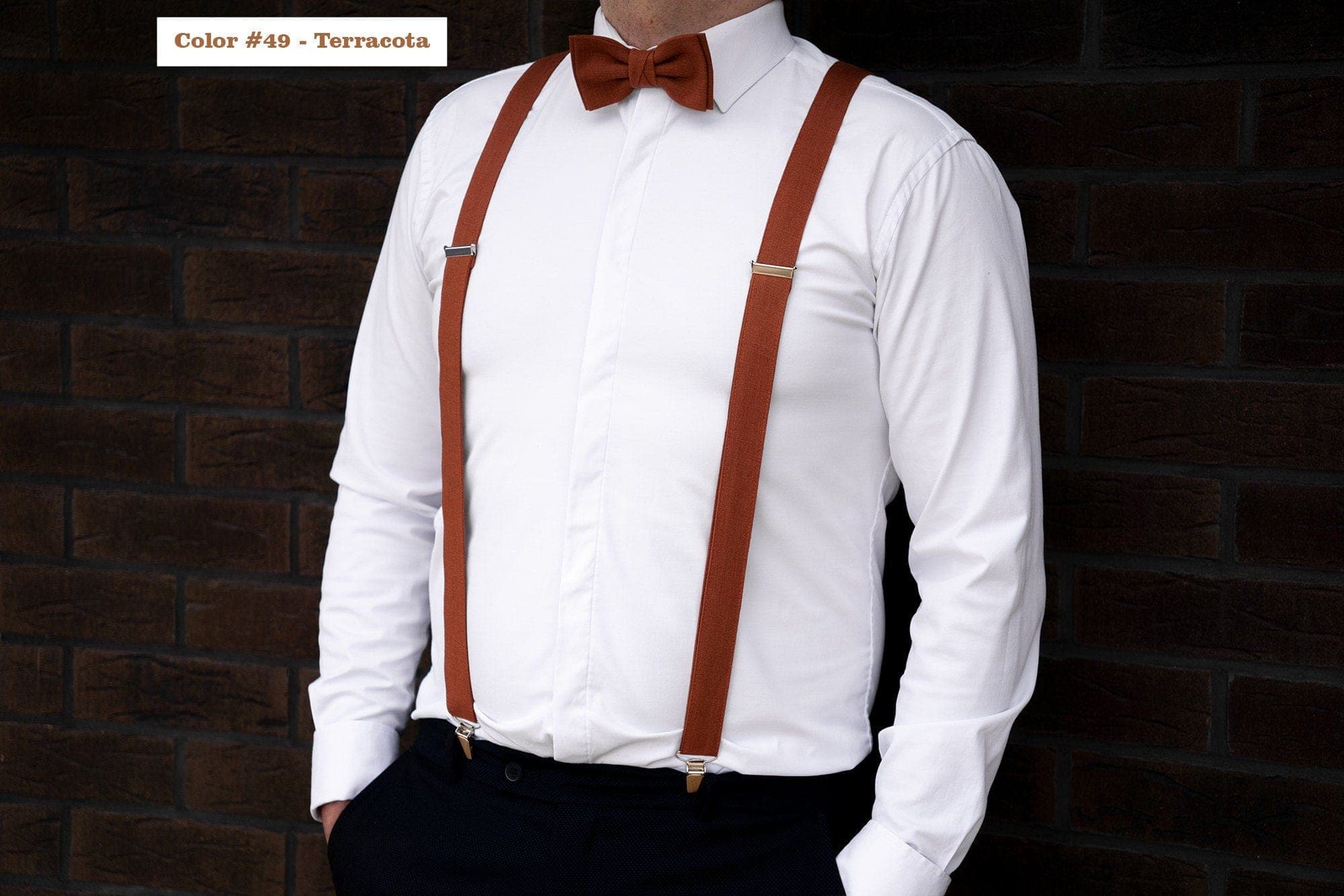 Kit Squelette : Noeud Papillon, Gants et Bretelles