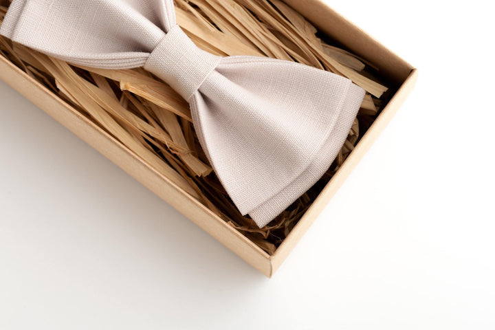 Ivory Men's Wedding Ties and Bow Ties | Ivory Wedding Ties and Pocket Squares for All Occasions