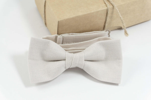 Ivory wedding bow tie | Bow tie for kids