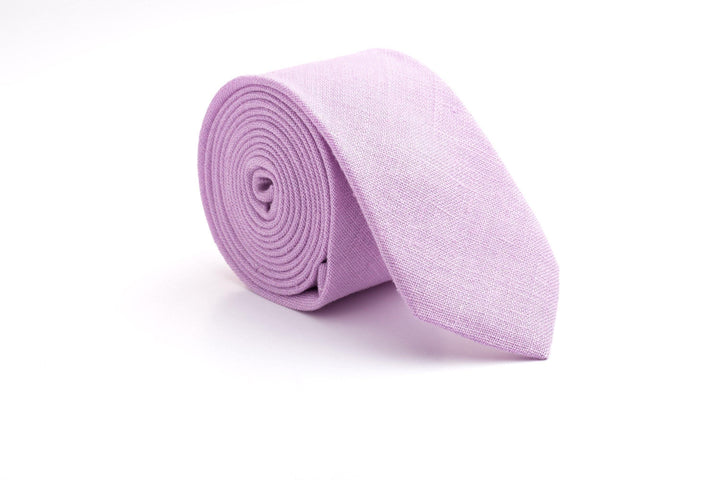 Classic Lilac Necktie for Groomsmen - Elevate Your Style with Men's Ties, Toddler Neckties, and More!