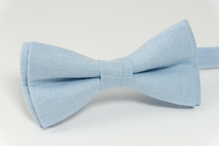 Light blue groomsmen bow ties | Light blue boys bow ties