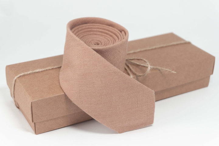 Nude Necktie | A Touch of Elegance for Every Groom and Groomsman