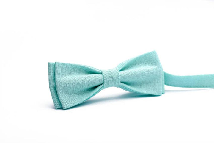 Aqua Marine Bow Tie - Elegance with a Splash of Tranquility