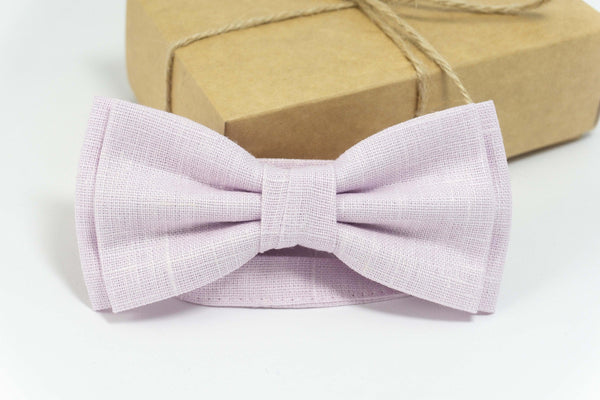 Light pink Pink Bow Tie