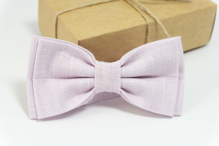Light Pink pre tied bow ties | Light Pink toddler bow ties