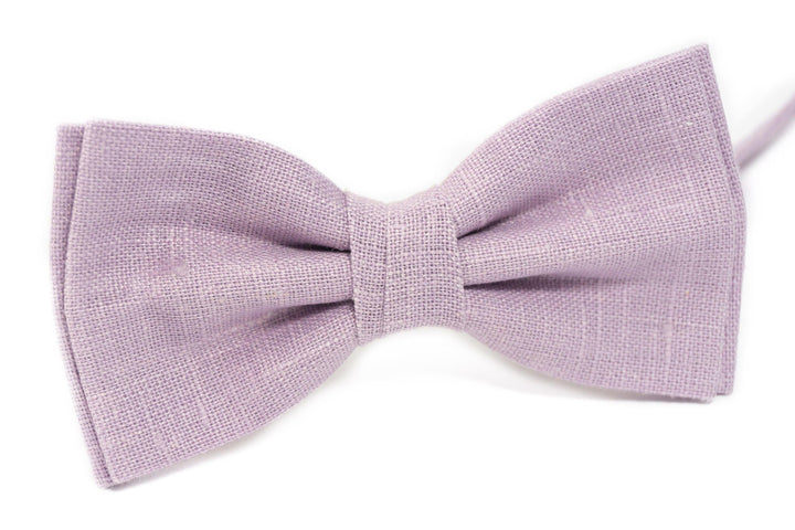 Delightful Pale Purple Bow Tie for Kids - A Charming Accessory for Special Occasions