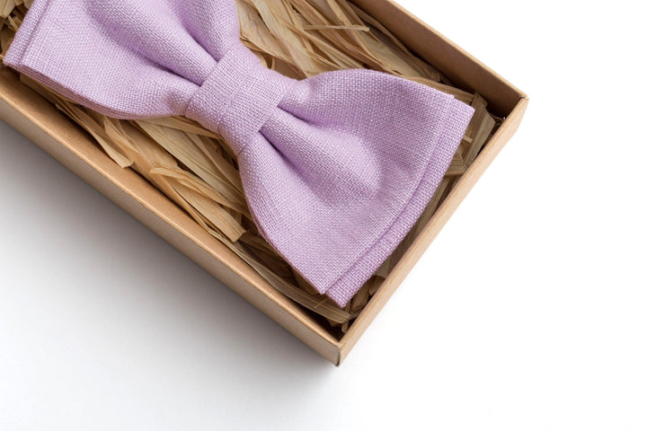 Elegant Lilac Ties for Wedding Elegance