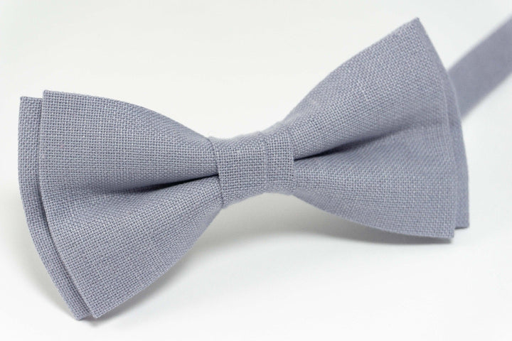Lilac gray bow tie | Lilac gray color bow tie