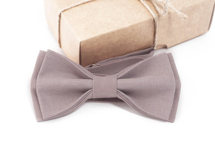 Mauve bow tie for boys | Mauve bow ties for men