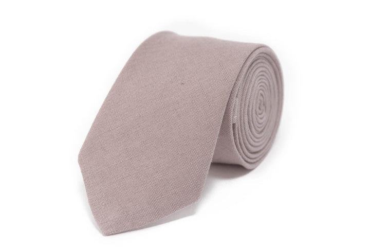 Mauve Necktie - Sophisticated Men's Tie for Weddings and Formal Occasions