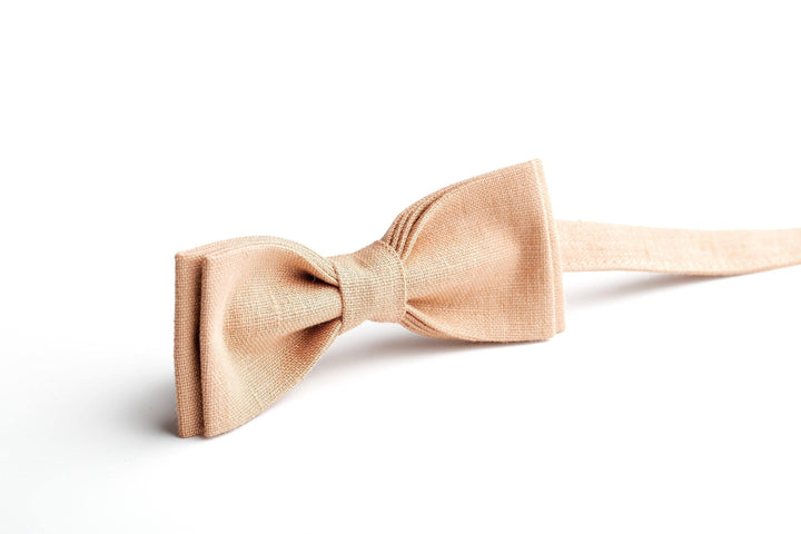 Nude Pre Tied Bow Ties for Men: Perfect Choice for Weddings & Formal Events