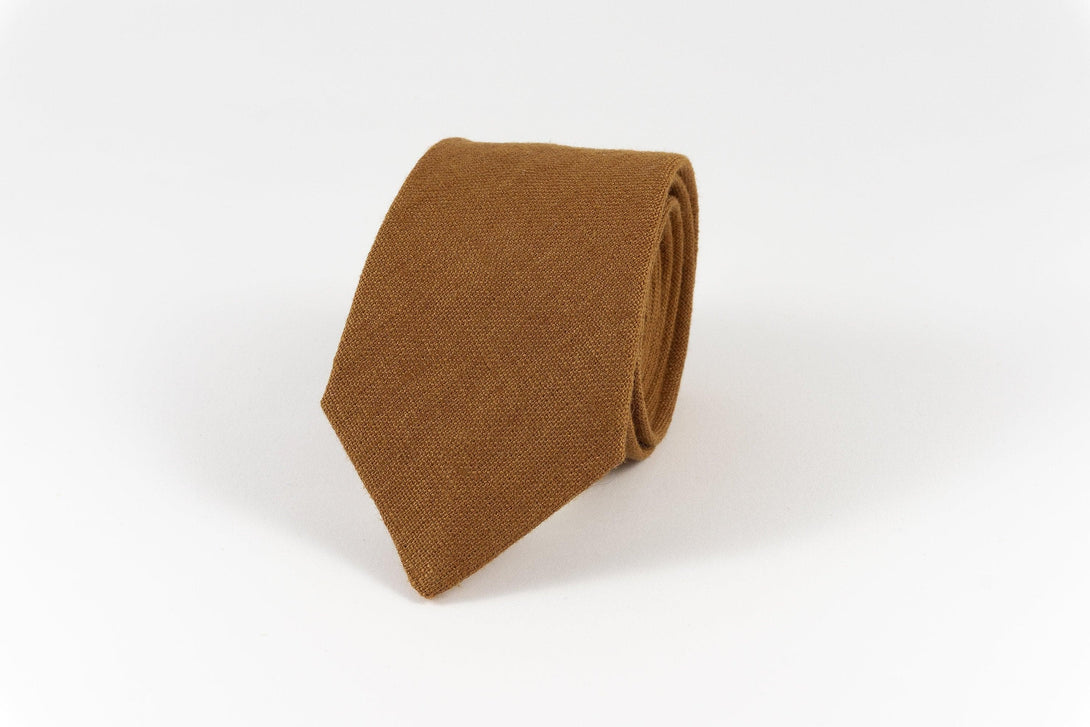 Cinnamon Neckties for Groomsmen | Bridal Wedding Accessories & Gifts