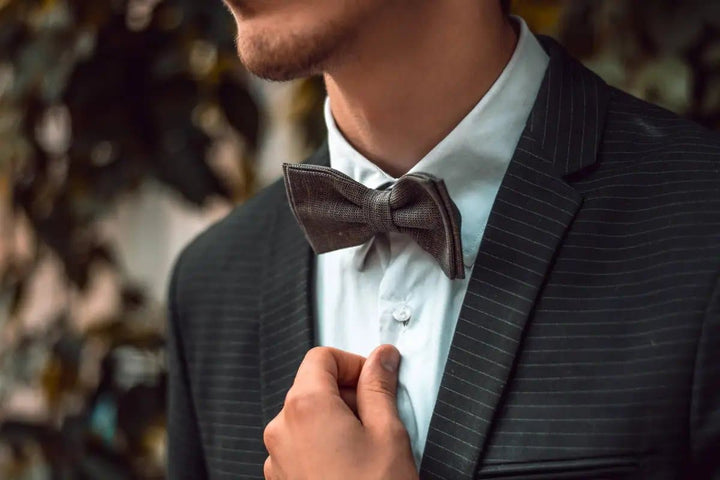Olive Green Bow Tie & Accessories | Men's & Boys' Groomsmen Pack