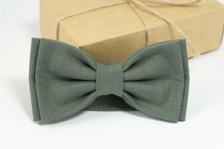 Pine bow tie and pocket square | Pine bow tie
